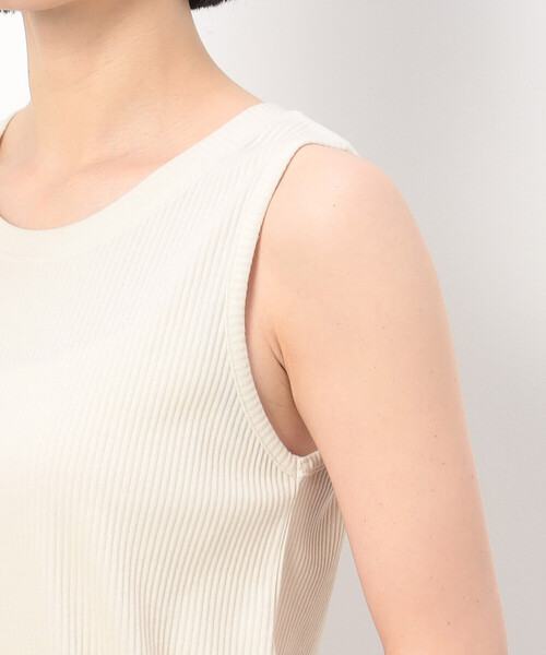 ONIGIRI（オニギリ）の「リブタンクトップ（タンクトップ・レディース・グリーン系その他/アイボリー/グリーン/ネイビー・M/L）」の20枚目の写真