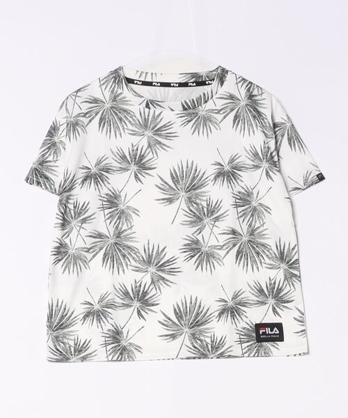 FILA（フィラ）の「【FILA/フィラ】レディーススムースラッシュTシャツ　水陸両用（Tシャツ/カットソー・レディース・ホワイト/ミント/カーキ・LARGE/X-LARGE/MEDIUM）」の15枚目の写真