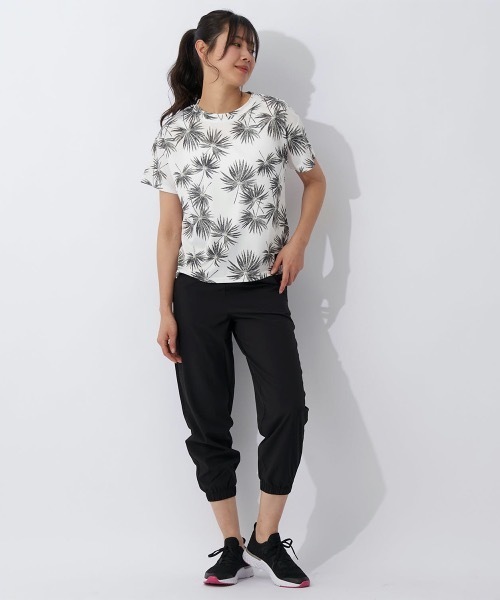 FILA（フィラ）の「【FILA/フィラ】レディーススムースラッシュTシャツ　水陸両用（Tシャツ/カットソー・レディース・ホワイト/ミント/カーキ・LARGE/X-LARGE/MEDIUM）」の5枚目の写真
