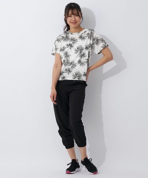 FILA（フィラ）の「【FILA/フィラ】レディーススムースラッシュTシャツ　水陸両用（Tシャツ/カットソー・レディース・ホワイト/ミント/カーキ・LARGE/X-LARGE/MEDIUM）」の6枚目の写真