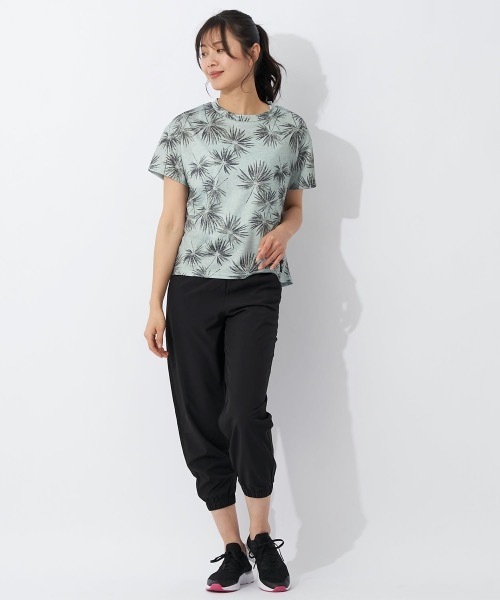 FILA（フィラ）の「【FILA/フィラ】レディーススムースラッシュTシャツ　水陸両用（Tシャツ/カットソー・レディース・ホワイト/ミント/カーキ・LARGE/X-LARGE/MEDIUM）」の17枚目の写真