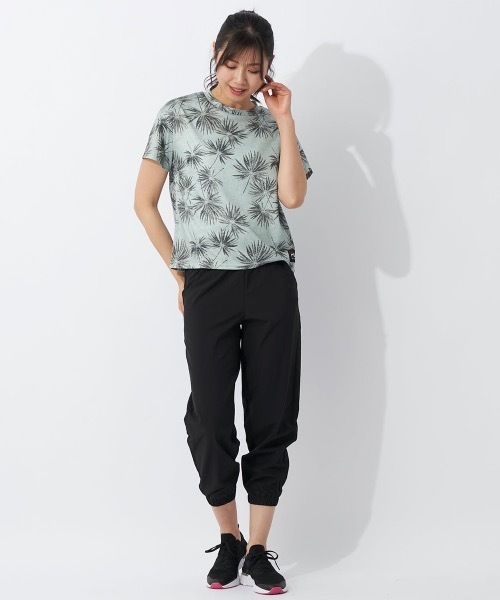 FILA（フィラ）の「【FILA/フィラ】レディーススムースラッシュTシャツ　水陸両用（Tシャツ/カットソー・レディース・ホワイト/ミント/カーキ・LARGE/X-LARGE/MEDIUM）」の18枚目の写真
