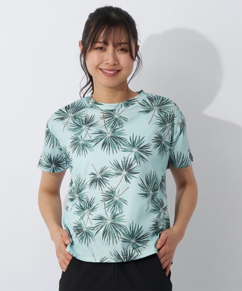 *フィラ* レース柄　Tシャツ トップス M ベージュ　新品未使用 楽天市場】レディース モックネックニットシャツ 半袖 軽量