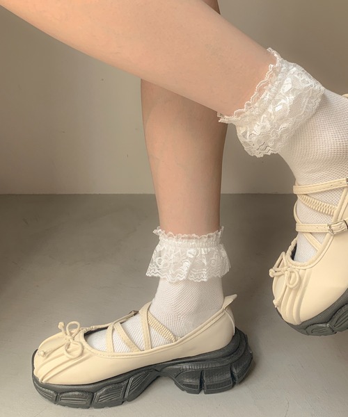 スニーカー 靴 クロスストラップ ラウンド 厚底 可愛い リボン スニーカー 靴 クロスストラップ ラウンド 厚底 可愛い リボン