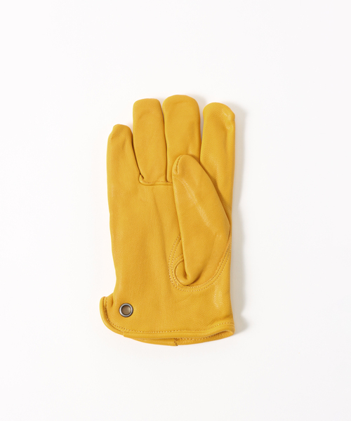 JOURNAL STANDARD relume（ジャーナルスタンダード　レリューム）の「【北海道コンサドーレ札幌 × relume】 レザーグローブ（手袋・メンズ・マスタード・MEDIUM/LARGE）」の6枚目の写真