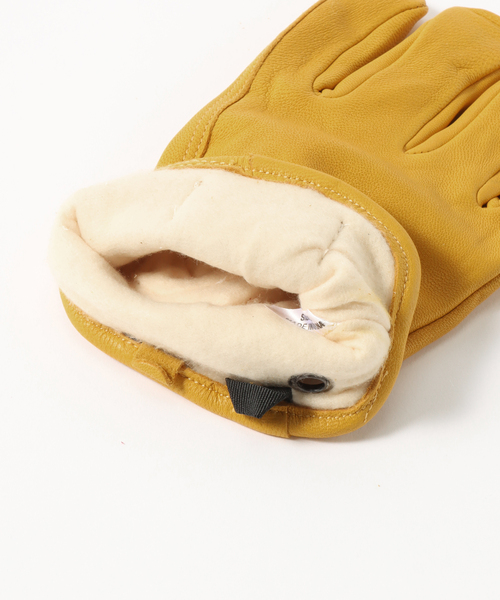 JOURNAL STANDARD relume（ジャーナルスタンダード　レリューム）の「【北海道コンサドーレ札幌 × relume】 レザーグローブ（手袋・メンズ・マスタード・MEDIUM/LARGE）」の7枚目の写真