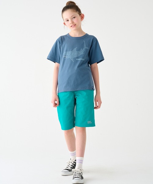 KRIFF MAYER Kid's Collection（クリフメイヤーキッズコレクション）の「カイテキ！T（サメ）（Tシャツ/カットソー・キッズ・グレー/ブルー/チャコール/レンガ・120/130/140/150/160/170）」の5枚目の写真