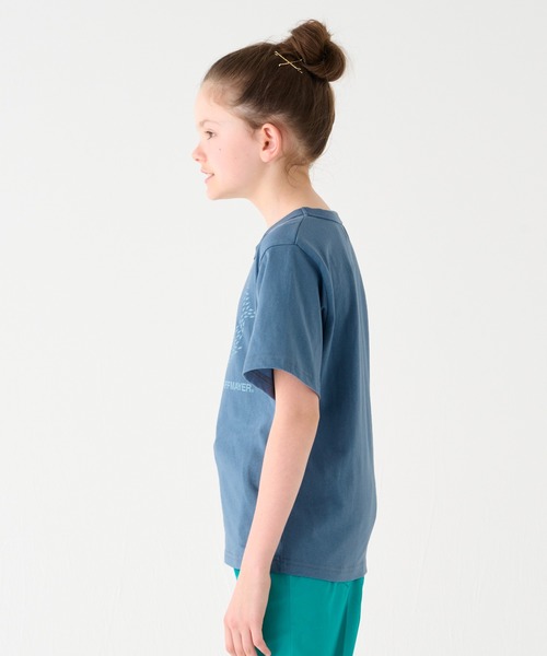 KRIFF MAYER Kid's Collection（クリフメイヤーキッズコレクション）の「カイテキ！T（サメ）（Tシャツ/カットソー・キッズ・グレー/ブルー/チャコール/レンガ・120/130/140/150/160/170）」の7枚目の写真