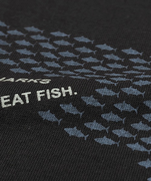 KRIFF MAYER Kid's Collection（クリフメイヤーキッズコレクション）の「カイテキ！T（サメ）（Tシャツ/カットソー・キッズ・グレー/ブルー/チャコール/レンガ・120/130/140/150/160/170）」の15枚目の写真