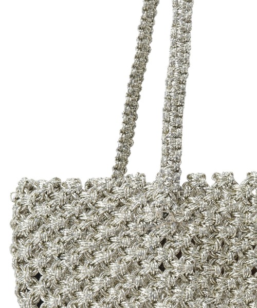 The Bagmati（ザバグマティ）の「【BAGMATI（バグマティ）】METALIC LUREX1（ハンドバッグ・レディース・ゴールド系その他2・FREE）」の8枚目の写真