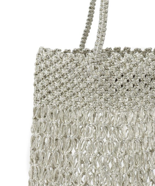 The Bagmati（ザバグマティ）の「【BAGMATI（バグマティ）】METALIC LUREX1（ハンドバッグ・レディース・ゴールド系その他2・FREE）」の9枚目の写真
