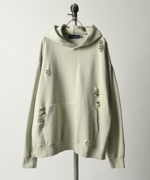 MASSIVE STORE | 【many men many mind/メニーメンメニーマインド】ダメージパーカー M2414000(パーカー)