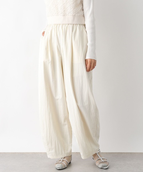 LEPSIM（レプシィム）の「イージータックカーブパンツ　991954（その他パンツ・レディース・ベージュ/アイボリー/ブラック・FREE）」の6枚目の写真