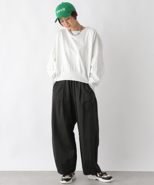 LEPSIM（レプシィム）の「イージータックカーブパンツ　991954（その他パンツ・レディース・ベージュ/アイボリー/ブラック・FREE）」の10枚目の写真