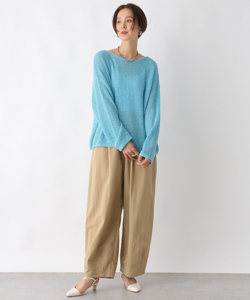 LEPSIM（レプシィム）の「イージータックカーブパンツ　991954（その他パンツ・レディース・ベージュ/アイボリー/ブラック・FREE）」の13枚目の写真