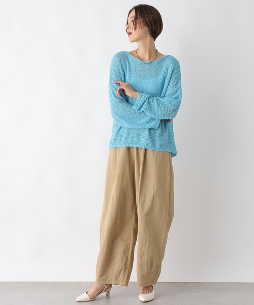 LEPSIM（レプシィム）の「イージータックカーブパンツ　991954（その他パンツ・レディース・ベージュ/アイボリー/ブラック・FREE）」の14枚目の写真