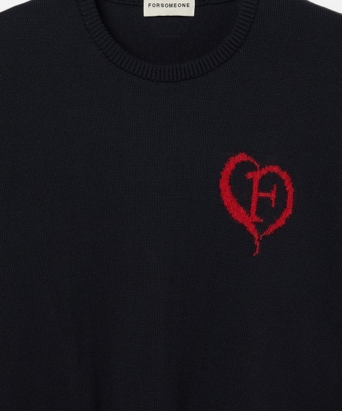 FORSOMEONE F-HEART KNIT【公式通販】