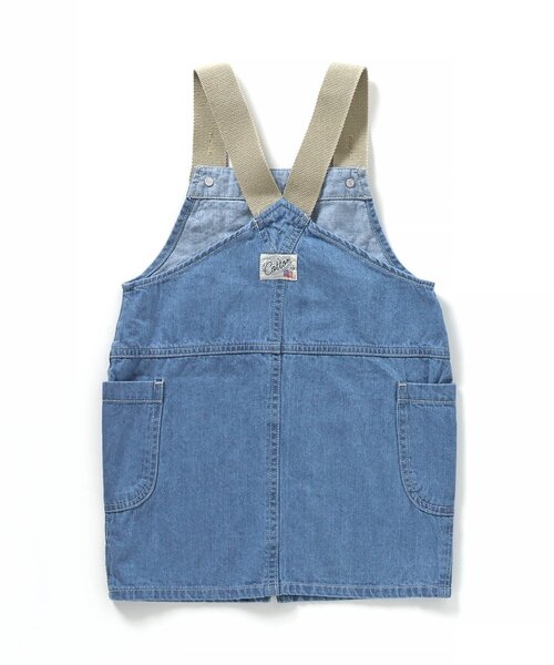 BREEZE（ブリーズ）の「ベルト切替ジャンスカ（ジャンパースカート・キッズ・ブルー/サックスブルー・110/120/90/100）」の20枚目の写真