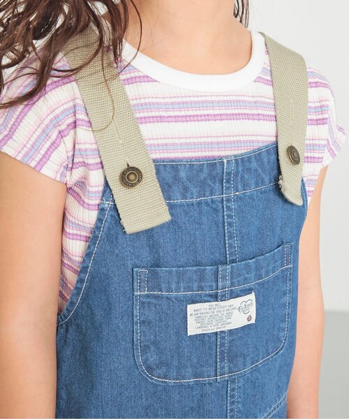 BREEZE（ブリーズ）の「ベルト切替ジャンスカ（ジャンパースカート・キッズ・ブルー/サックスブルー・110/120/90/100）」の19枚目の写真