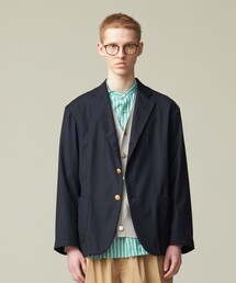 【UNISEX】シングルブレザー / 金釦