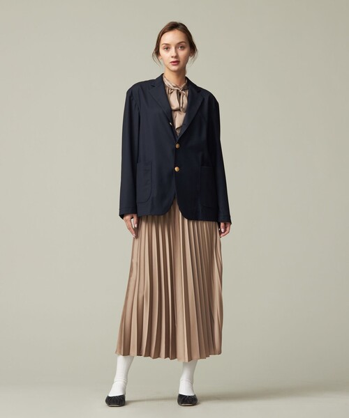 J.PRESS YORK STREET(ジェイプレスヨークストリート)の「【UNISEX】シングルブレザー / 金釦(テーラードジャケット・メンズ・ネイビー系・LARGE/SMALL)」の9枚目の写真
