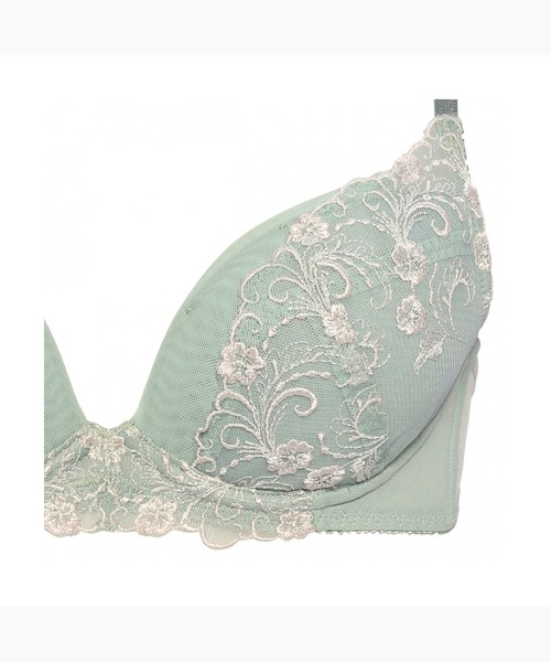 モノトーンフェイントパターンフラワーブラほか5点 モノトーン