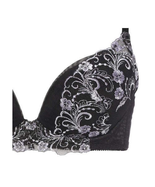 AMOSTYLE BY Triumph（アモスタイルバイトリンプ）の「デイリーAMOSTYLE 寄せブラ クラシックフラワー【B,C,Dカップ】AMST514 WHU + Mini JX（ブラ&ショーツ・レディース・ブラック/ホワイト/グリーン/パープル/ピンク/ネイビー・B65/B70/B75/C65/C70/C75/D65/D70/D75）」の21枚目の写真