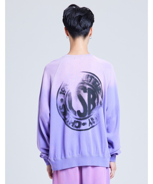 Little sunny bite(リトルサニーバイト)の「gradation logo sweat top(スウェット・レディース・パープル/ピンク/ブラック・SMALL/MEDIUM)」の16枚目の写真