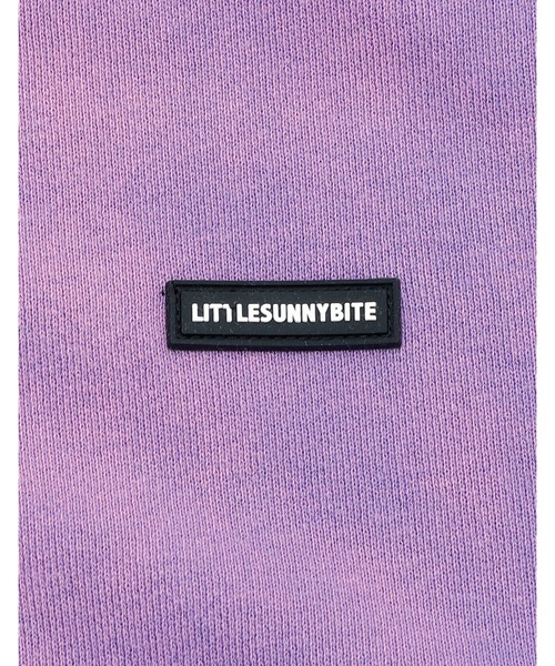 Little sunny bite(リトルサニーバイト)の「gradation logo sweat top(スウェット・レディース・パープル/ピンク/ブラック・SMALL/MEDIUM)」の19枚目の写真