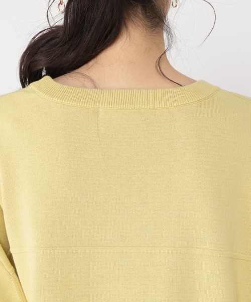 studio CLIP（スタディオクリップ）の「12ゲージラウンドヘムチュニック（ニット/セーター・レディース・ピンク/ネイビー/イエロー/オフホワイト・FREE）」の18枚目の写真