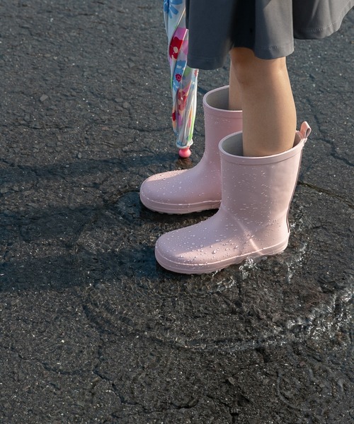 menue（メヌエ）の「キッズ レインブーツ（レインシューズ・キッズ・ネイビー/ミント/ラベンダー/ピンク/グレー・26/27/28/29/30/31/32/33/34/35）」の20枚目の写真