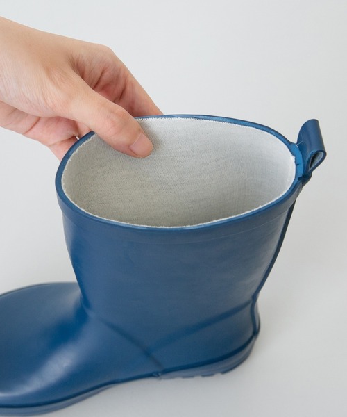 menue（メヌエ）の「キッズ レインブーツ（レインシューズ・キッズ・ネイビー/ミント/ラベンダー/ピンク/グレー・26/27/28/29/30/31/32/33/34/35）」の15枚目の写真