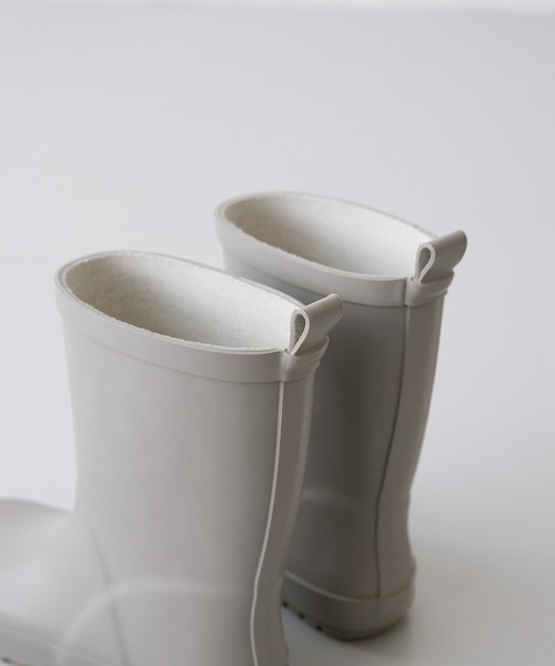 menue（メヌエ）の「キッズ レインブーツ（レインシューズ・キッズ・ネイビー/ミント/ラベンダー/ピンク/グレー・26/27/28/29/30/31/32/33/34/35）」の12枚目の写真