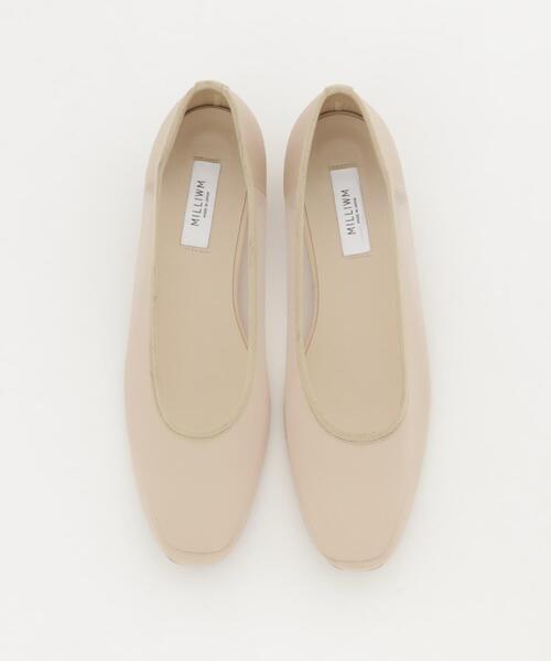 URBAN RESEARCH（アーバンリサーチ）の「『別注』『MADE IN JAPAN』 MILLIWM×URBAN RESEARCH　シアーパンプス（パンプス・レディース・ベージュ/ブラック・36/37/38）」の8枚目の写真