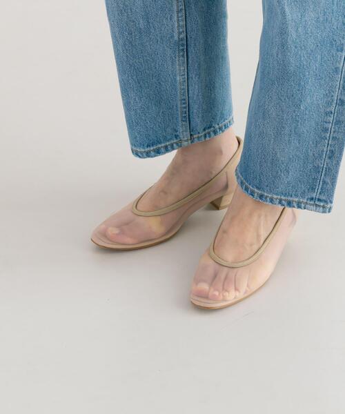 URBAN RESEARCH（アーバンリサーチ）の「『別注』『MADE IN JAPAN』 MILLIWM×URBAN RESEARCH　シアーパンプス（パンプス・レディース・ベージュ/ブラック・36/37/38）」の19枚目の写真