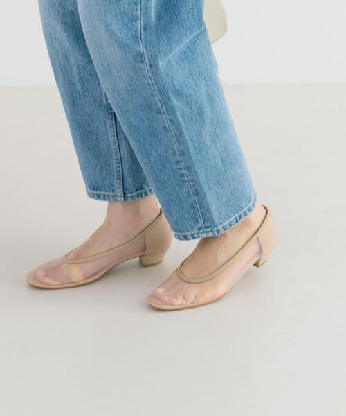 URBAN RESEARCH（アーバンリサーチ）の「『別注』『MADE IN JAPAN』 MILLIWM×URBAN RESEARCH　シアーパンプス（パンプス・レディース・ベージュ/ブラック・36/37/38）」の20枚目の写真