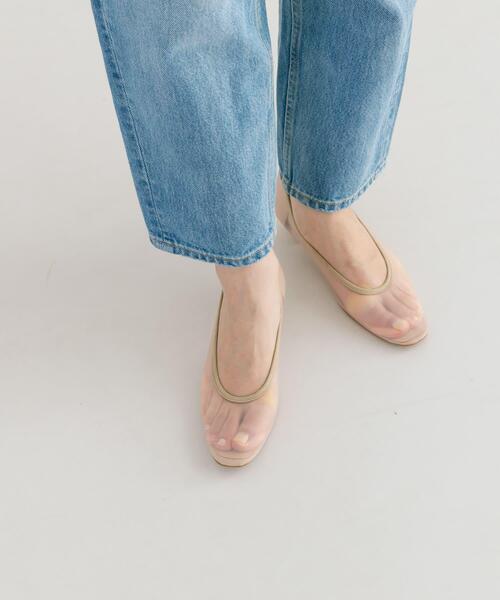 URBAN RESEARCH（アーバンリサーチ）の「『別注』『MADE IN JAPAN』 MILLIWM×URBAN RESEARCH　シアーパンプス（パンプス・レディース・ベージュ/ブラック・36/37/38）」の21枚目の写真