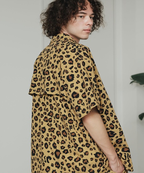 WILD THINGS/ワイルドシングス PRINT SLANT S/S SHIRT シャツ（シャツ