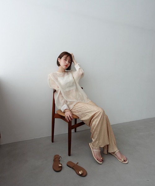 セール】ZOZOTOWN限定 メタルモチーフフラットサンダル 41290
