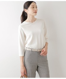 NEWYORKER - NEWYORKER ニューヨーカー　セーター　ニット　カットソー　ベージュ系　M NEWYORKER ニューヨーカー セーター ニット カットソー ベージュ系 M