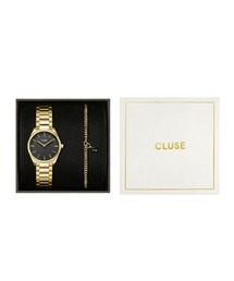CLUSE（クルース）の「「CLUSE/クルース」フェローチェミニ ブラック チェーンブレスレット ギフトボックス（アナログ腕時計）」