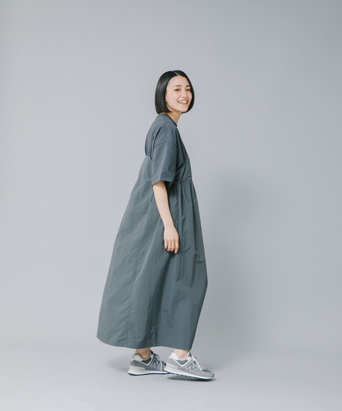 EKAL（エカル）の「『吸水速乾/UVカット』DRY OUT BIG S/S T-SHIRTS（Tシャツ/カットソー・レディース・ブラック/ブラウン系その他/オフホワイト/グレー・ONE）」の12枚目の写真