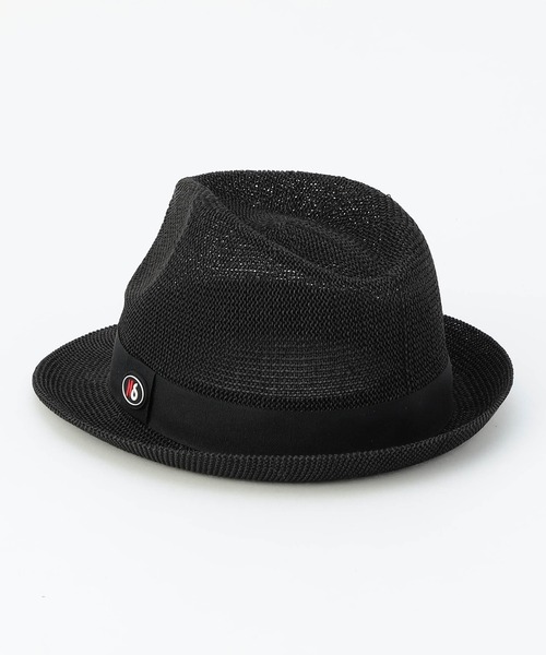 NICOLE CLUB FOR MEN（ニコルクラブフォーメン）の「【NICOLE SPORTS】ペーパーハット（ハット・メンズ・ブルー/オフホワイト/ブラック/レンガ・FREE）」の5枚目の写真