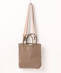 【YOUNG&OLSEN】EMBOSSED LEATHER HAVERSACK S