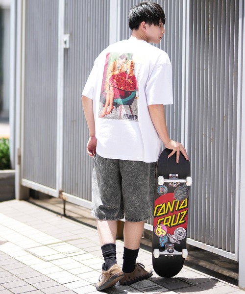 SANTA CRUZ(サンタクルーズ)の「【ムラサキスポーツ限定】SANTACRUZ/サンタクルーズ チノパンショーツ ひざ丈 502242503(チノパンツ・メンズ・ケミカルウォッシュ/ブラック系その他2/ブラック系その他・M/L)」の10枚目の写真
