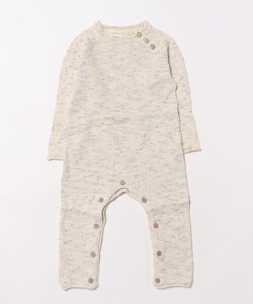 【セール】◆Quincy Mae◆SPECKLED KNIT JUMPSUIT | NATURAL（その他ベビー用品）｜IO（イオ）（イオ） 7,492円