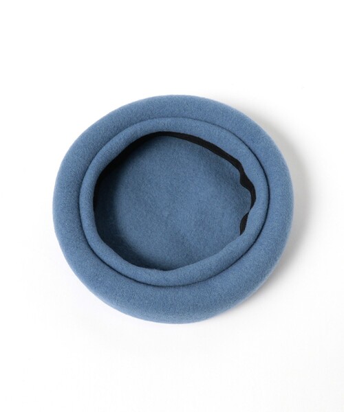 Ray BEAMS（レイビームス）の「バスク ベレー帽（ハンチング/ベレー帽・レディース・ブラック/ライトブルー・ONE SIZE）」の15枚目の写真