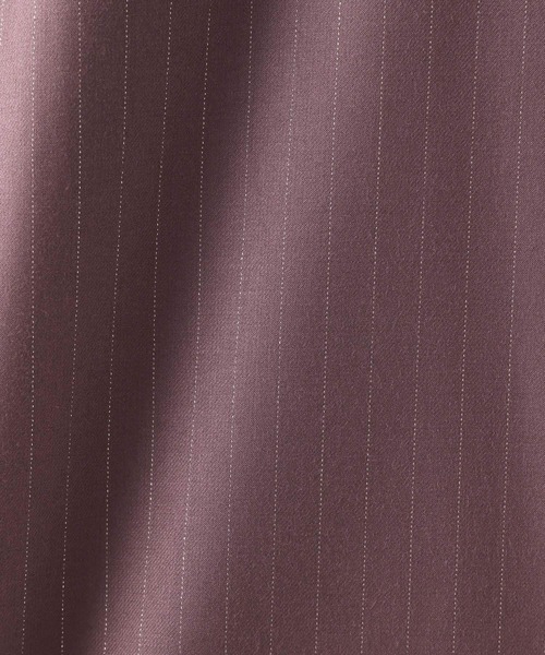 HARE（ハレ）の「【SET UP対応】ラメピンストライプシャツ(HARE)（シャツ/ブラウス・メンズ・ブラック/パープル/グレー・FREE）」の12枚目の写真