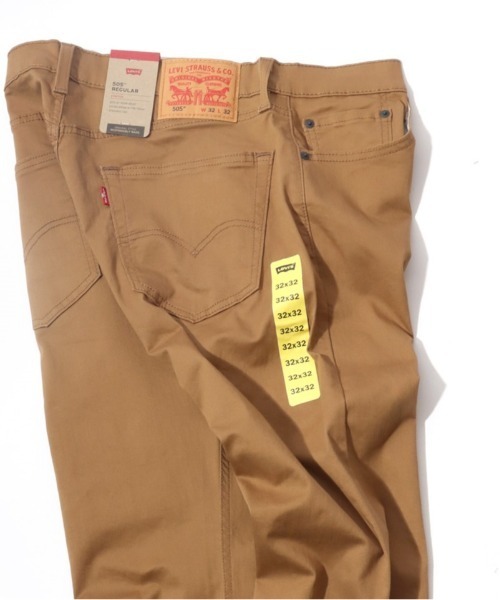 【セール】Levi\'s/リーバイス 505 REGULAR STRAIGHT TWILL ツイルレギュラーストレート(その他パンツ)|Levi\'s(リーバイス)