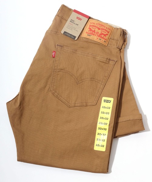 Levi's（リーバイス）の「Levi's/リーバイス 505 REGULAR STRAIGHT TWILL ツイルレギュラーストレート（その他パンツ・メンズ・ベージュ/グレー/ブラウン・34inch/30inch/32inch/36inch/38inch）」の21枚目の写真